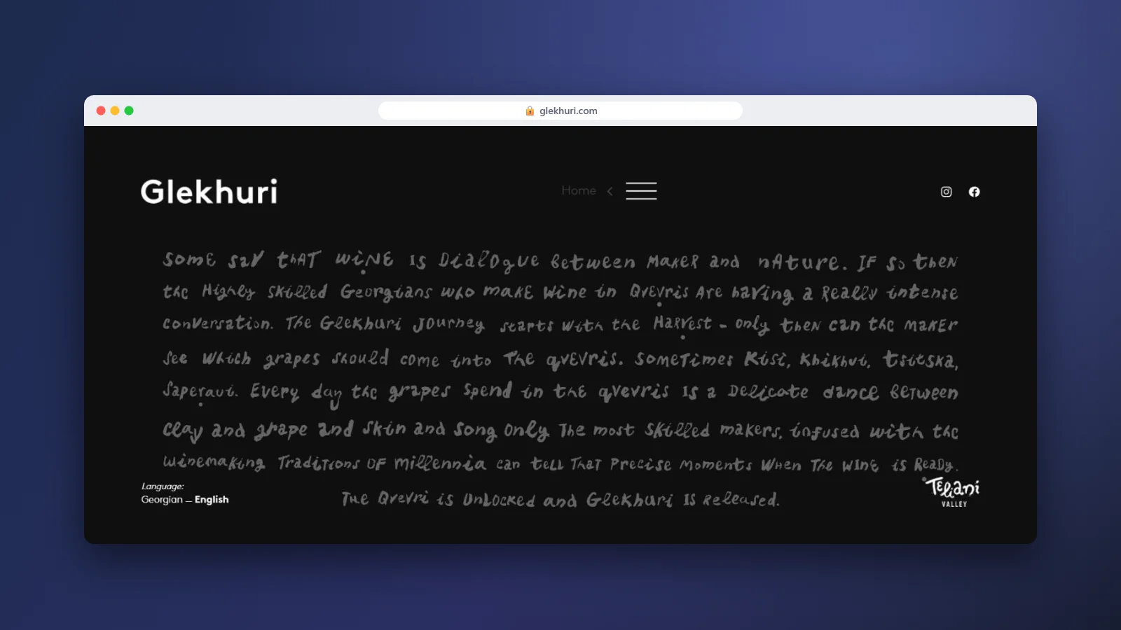 Glekhuri.com — featured screenshot
