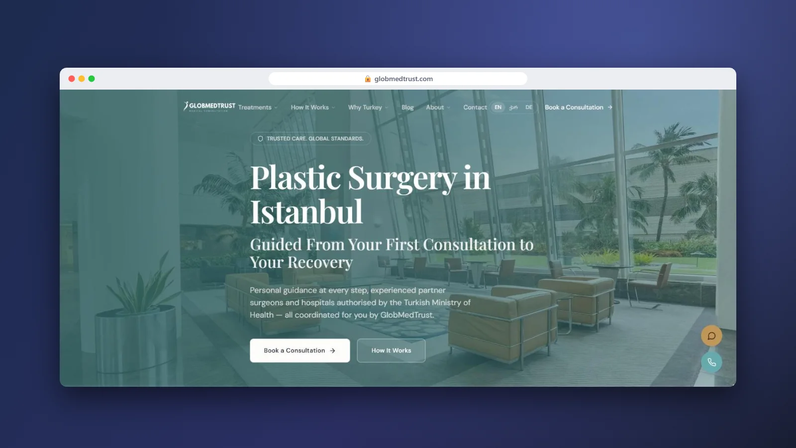 Globmedtrust — featured screenshot